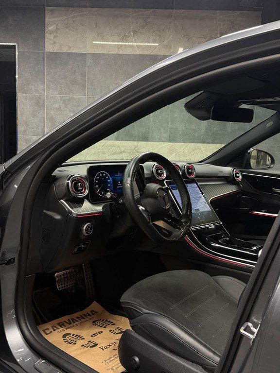 Mercedes C 300 e, 2.0 L, 25.4 kWh, 2022 il, 37 500 km — Avtomobillər, Bakı (10)