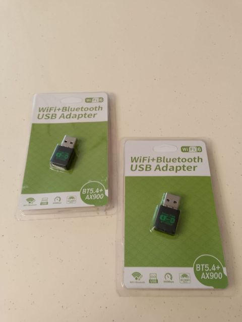 Wi-Fi 6 + Bluetooth USB Adapter (AX900 + BT5.4) - İki funksiyalı — Bakı