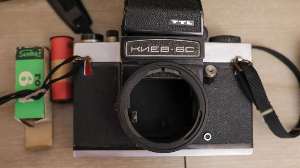Raritet kamera Kiev 6C - 40 AZN Kamera — Fotoaparat, Bakı (2)