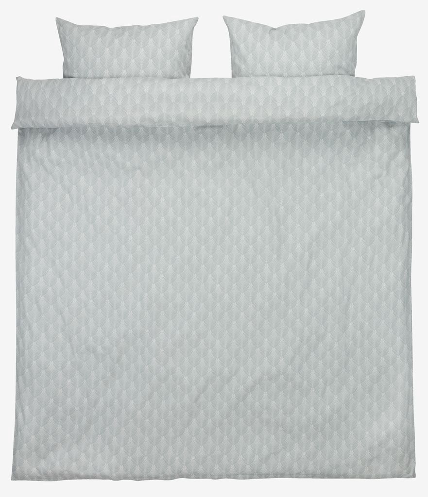 Yataq dəsti Jysk Line, yorğan üzü 200x220 sm, yastıq üzü 50x70 sm (2 əd), ikinəfərlik, pambıq, mavi — Mallar, Bakı