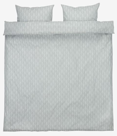 Yataq dəsti Jysk Line, yorğan üzü 200x220 sm, yastıq üzü 50x70 sm (2 əd), ikinəfərlik, pambıq, mavi — Bakı