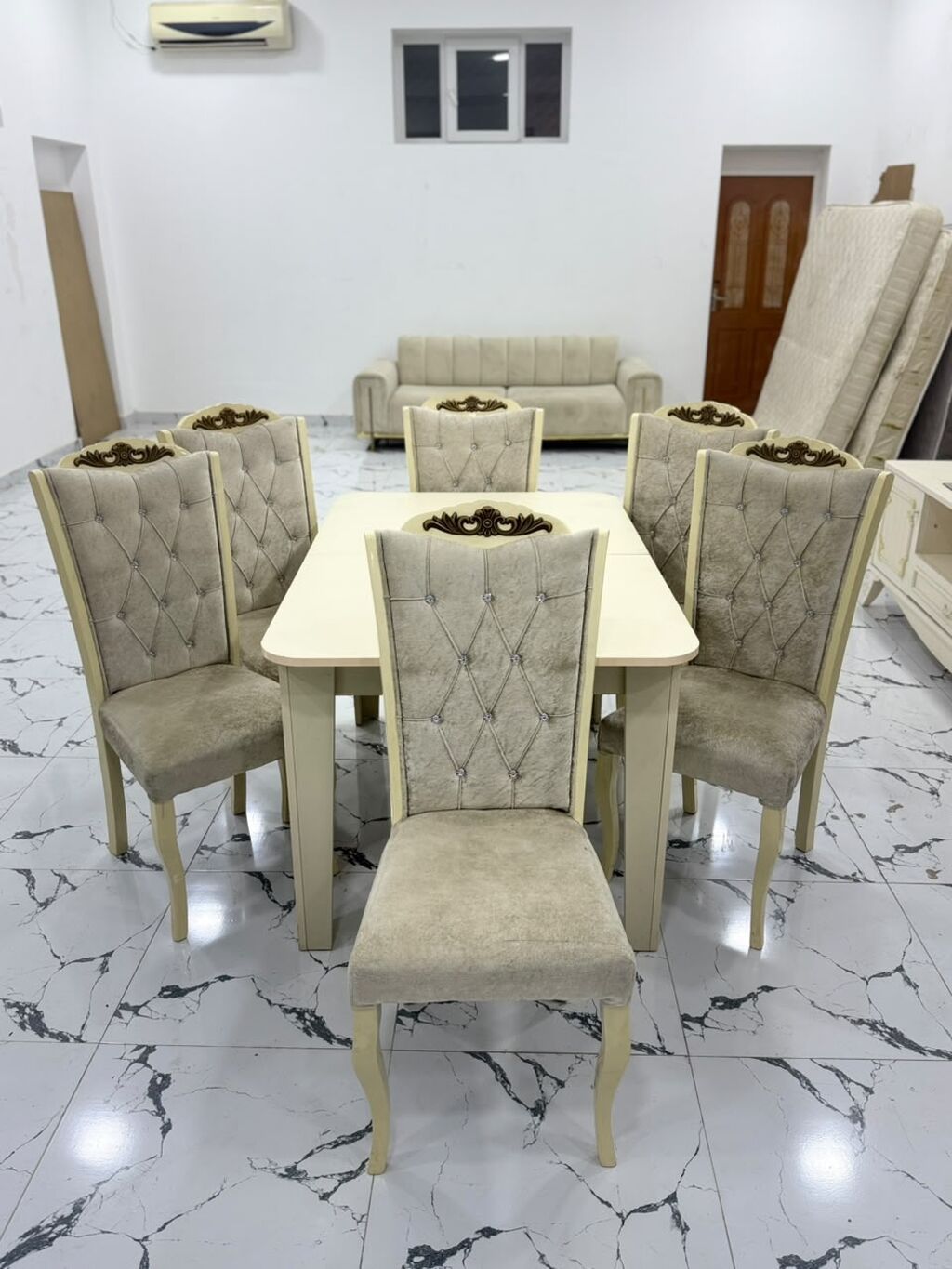 Embawood istehsalı “Nika” masa dəsti - Komplekt: 1 açılıb‑bağlanan — Masalar və stullar, Bakı