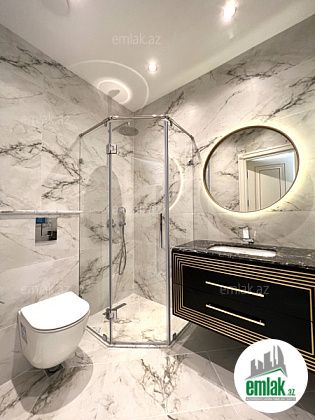 İcarəyə verilir 3 otaqlı 65 m² yeni tikili Ağ şəhər — Mənzil (9)