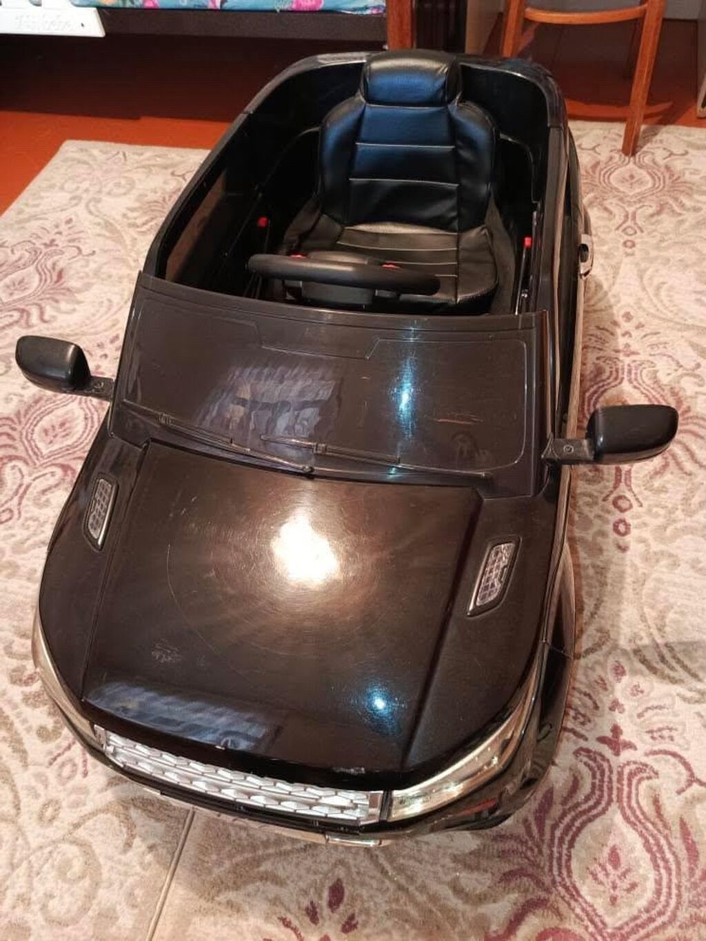 Uşaq üçün elektrikli maşın – qara rəng - Model: MaWin - Qiymət: 110 — Uşaq avtomobilləri, Bakı (2)