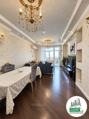 Satılır 3 otaqlı 120 m² yeni tikili Həzi Aslanov m