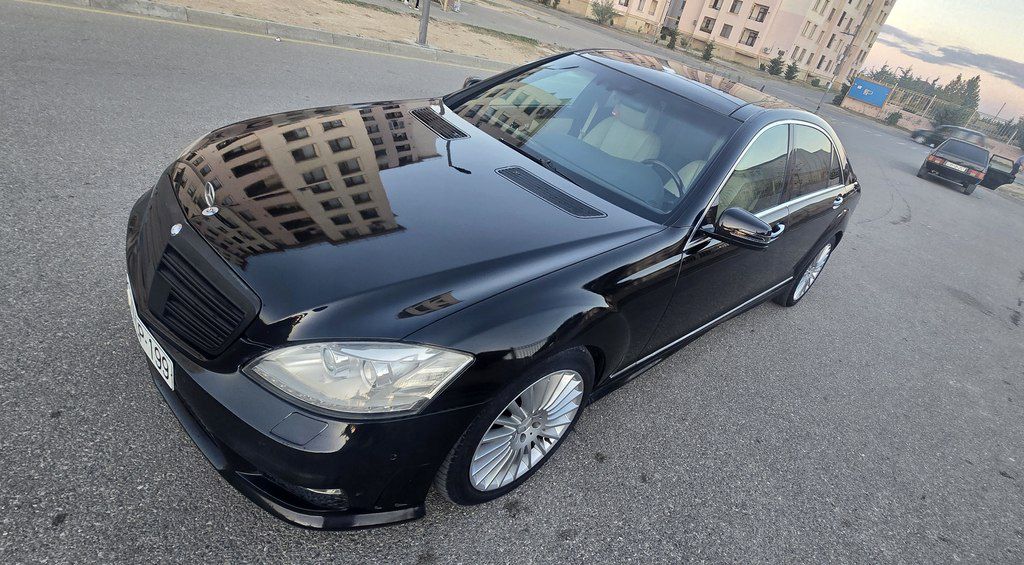 Mercedes S 350, 3.5 L, 2006 il, 302 000 km 77-CP-199 — Avtomobillər, Bakı (8)