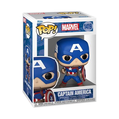 Funko. First POP Marvel: Marvel NC- Captain America — Спорт, хобби, отдых