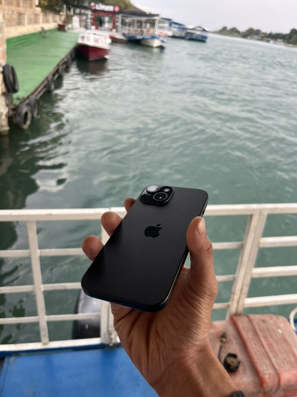 IPhone 15, 128 GB, Qara, Face ID — Apple iPhone, Mingəçevir (2)