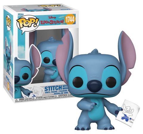 Funko. First POP Disney: L&S S4- Stitch w/Mood Chart — Bakı