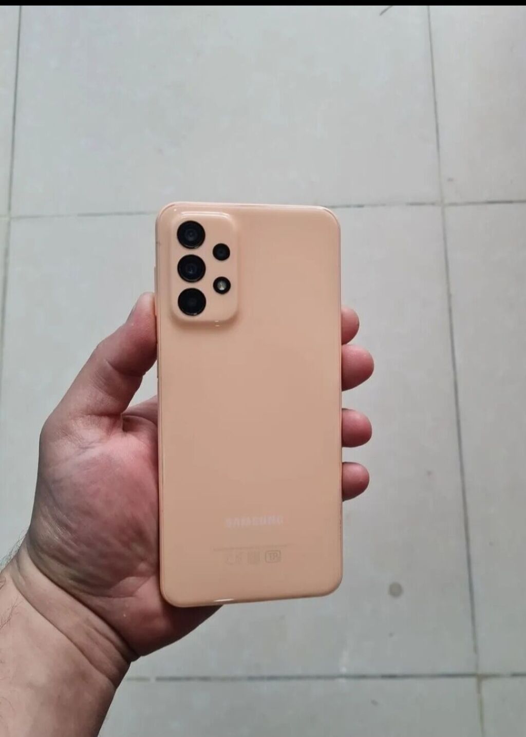 Samsung Galaxy A23, 64 GB, rəng - Narıncı, Barmaq izi — Samsung, Mingəçevir (6)