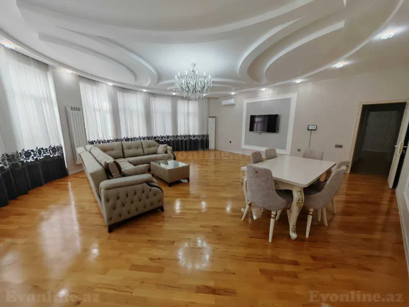 Kirayə verilir 3 otaqlı Mənzil Yeni tikili 150 m² Bakı, Xətai r — Mənzil, Bakı (2)
