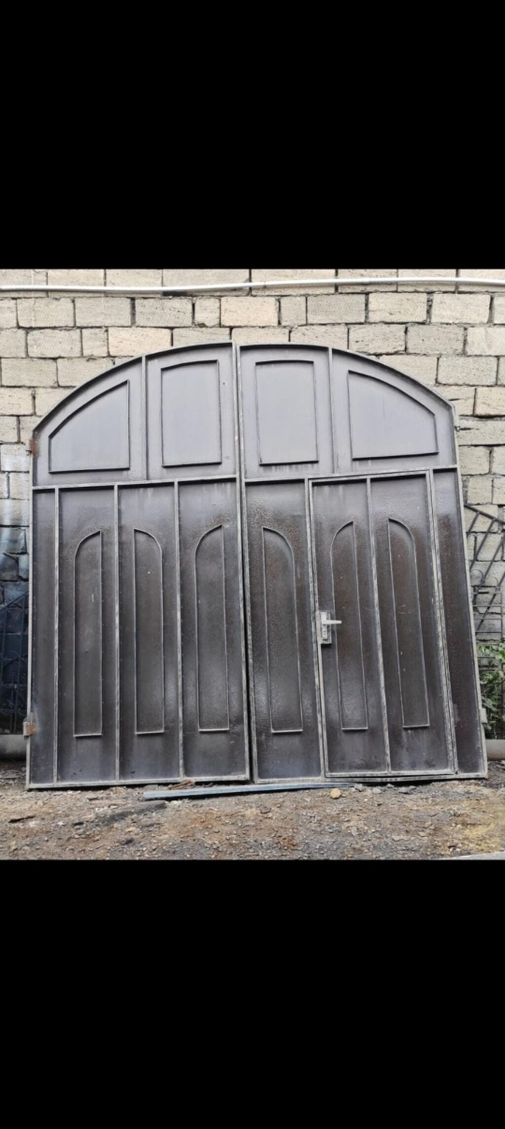 Darvaza 3eni 290 hündür qalın matriyal 400 azn Alt hisssi cercivesi — Pəncərələr, qapılar, balkonlar, Bakı