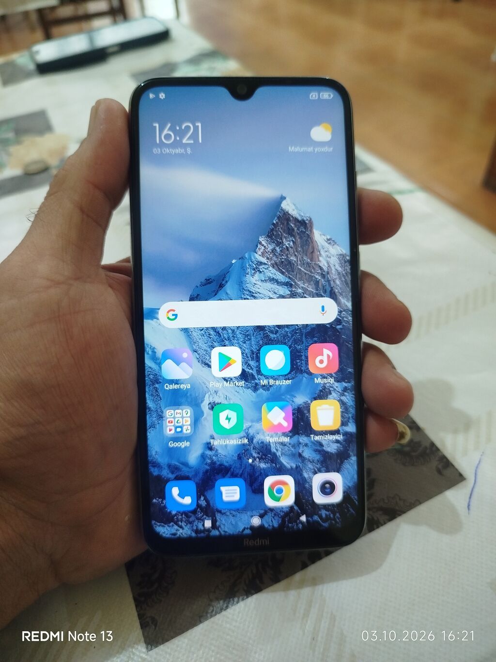 Redmi Note 8 (2021), 128 GB, rəng - Bənövşəyi, Barmaq izi — Xiaomi, Şirvan (2)