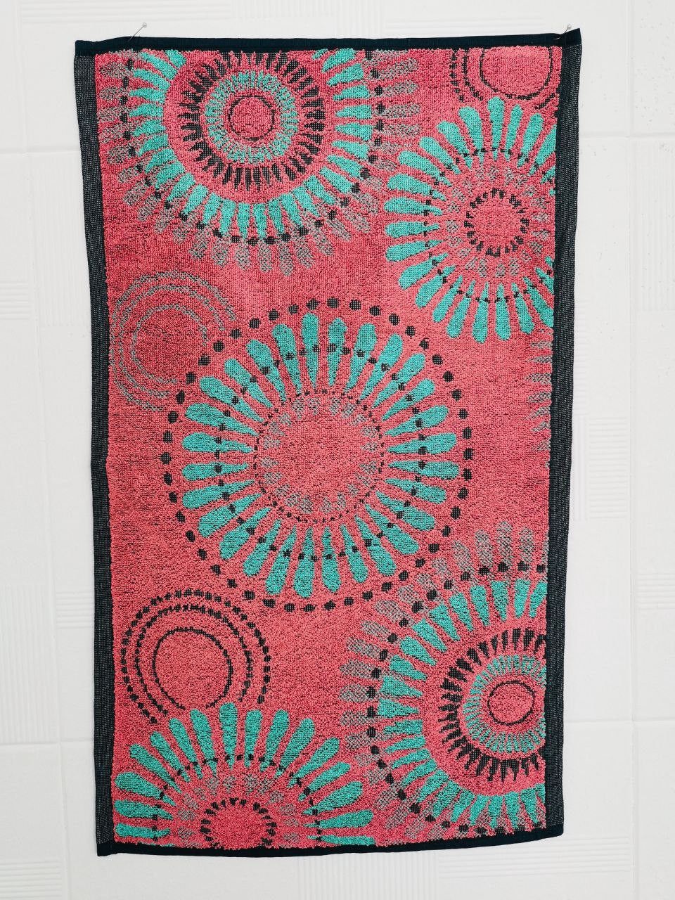 Üz və əllər üçün dəsmal Речицкий текстиль, çəhrayı, pambıq, 50x90 sm, 1 əd — Mallar, Bakı