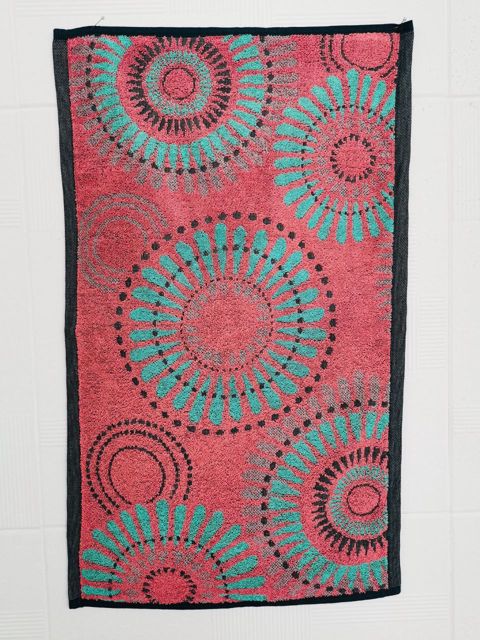 Üz və əllər üçün dəsmal Речицкий текстиль, çəhrayı, pambıq, 50x90 sm, 1 əd — Bakı