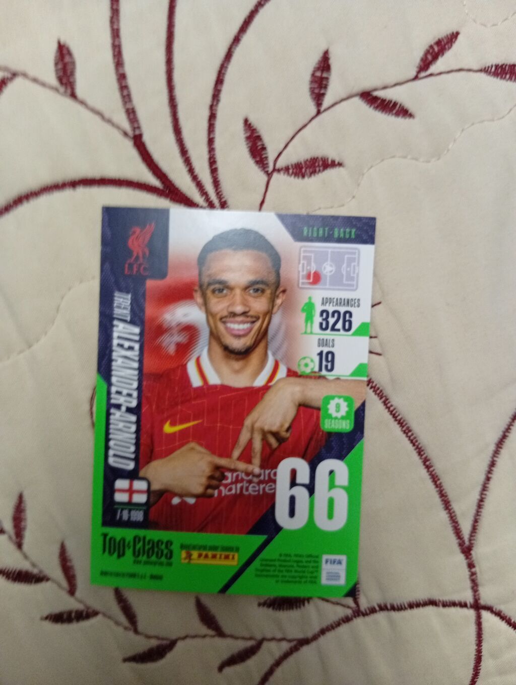 Məhsul: Panini Top Class kolleksiya kartı – Trent Alexander-Arnold — Digər, Bakı (2)