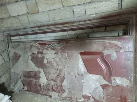 Metall qapı dəsti - Material: polad/metal qapı lövhəsi - Rəng: tünd — Saray