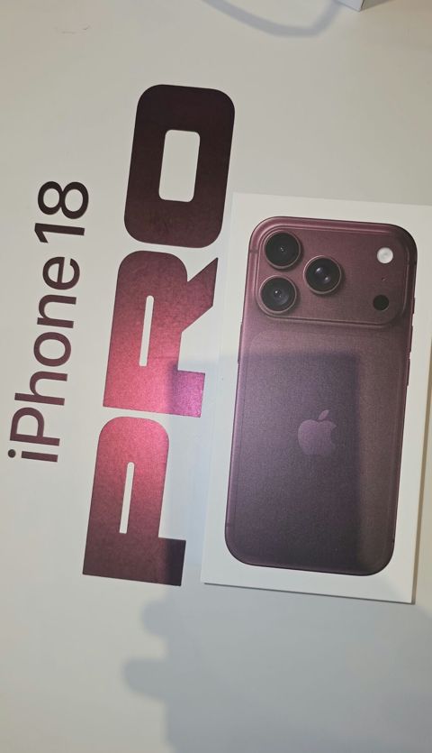 IPhone 18 Pro, Deep Purple — Digah