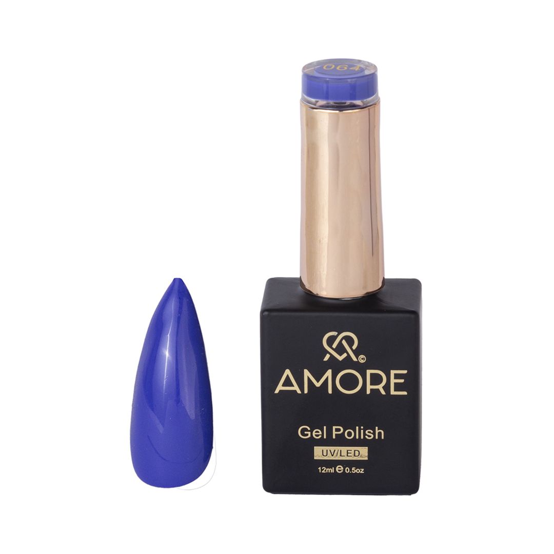 Dırnaqlar üçün gel-lak Amore 64, göy, 12 ml — Mallar, Bakı