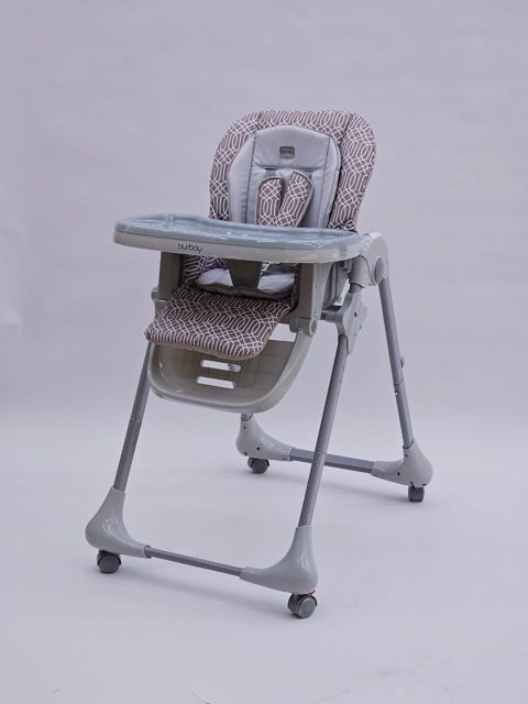 Uşaq yedizdirmə oturacağı Burbay B003S-007, 6 aydan, boz — Bakı