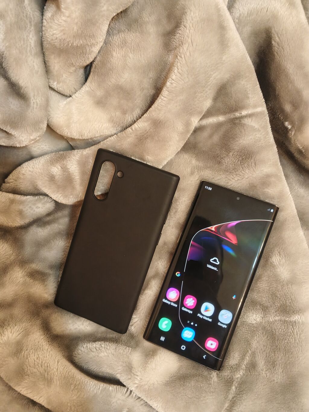 Samsung Note 10, 256 GB, rəng - Qara, Simsiz şarj — Samsung, Bakı (2)