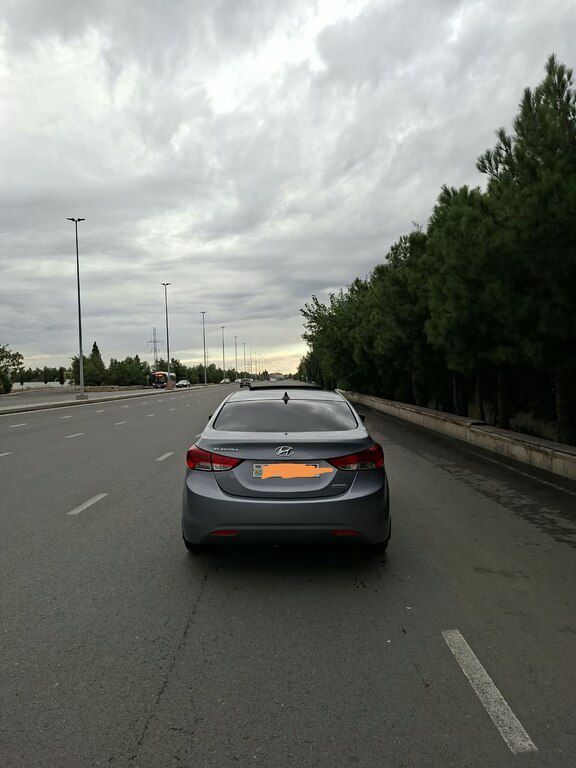 Hyundai Elantra, 1.8 L, 2013 il, 124 000 km — Avtomobillər, Gəncə (4)