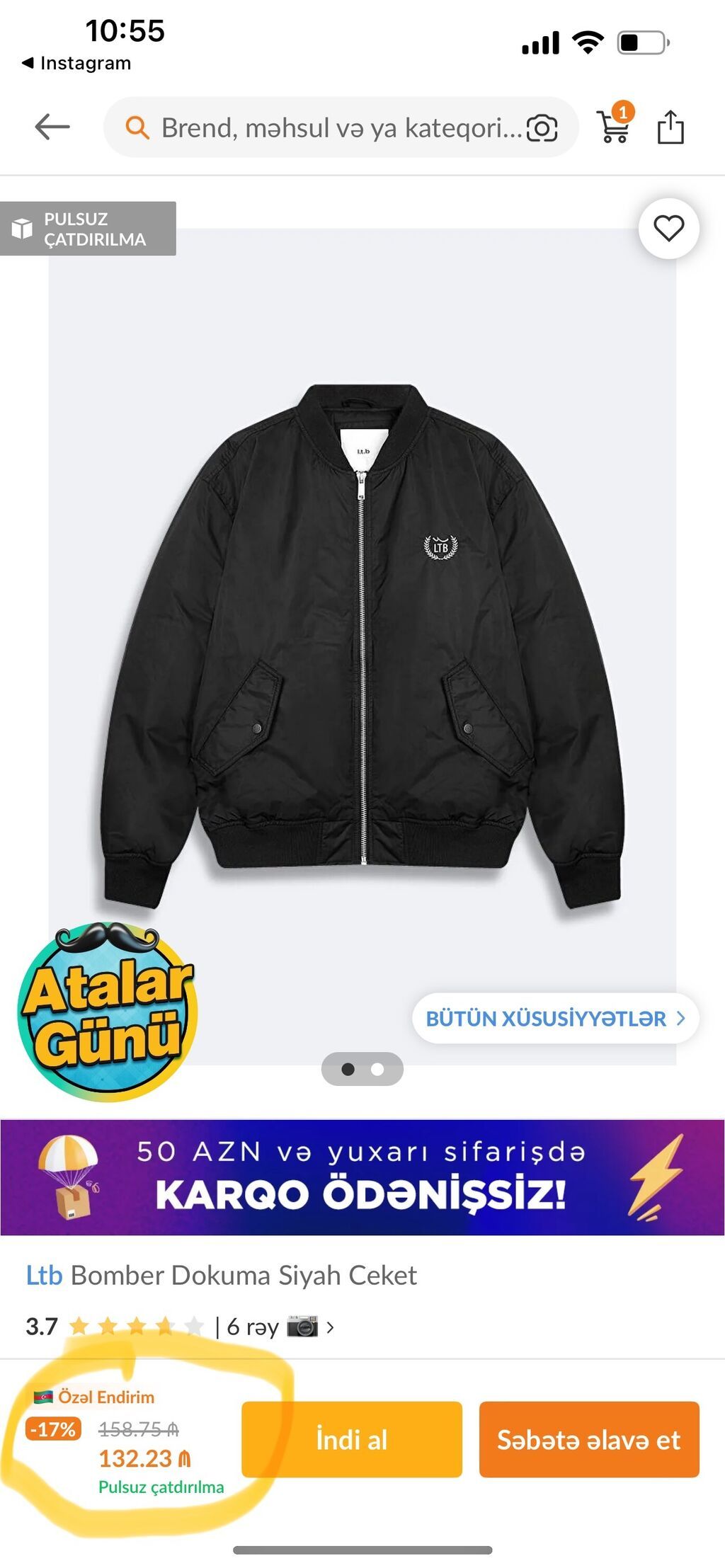 Ltb kurtka 35azn — Kurtkalar, Xırdalan (2)