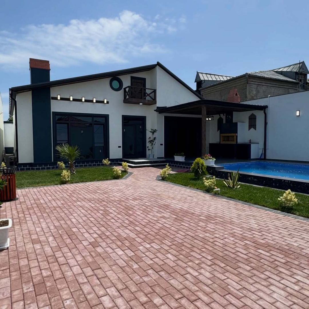 Satılır 4 otaqlı həyət evi/bağ evi 160 m² — Ev, villa, Bakı (2)