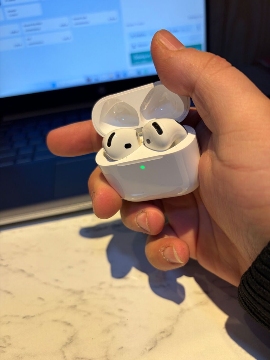 Yeni Simsiz (Bluetooth) Qulaqcıqlar, Apple, rəng - Ağ — Qulaqcıqlar, Bakı (4)