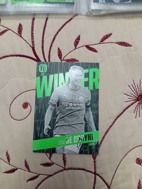 Panini Top Class “Winner” kolleksiya kartı – De Bruyne - Brend — Bakı