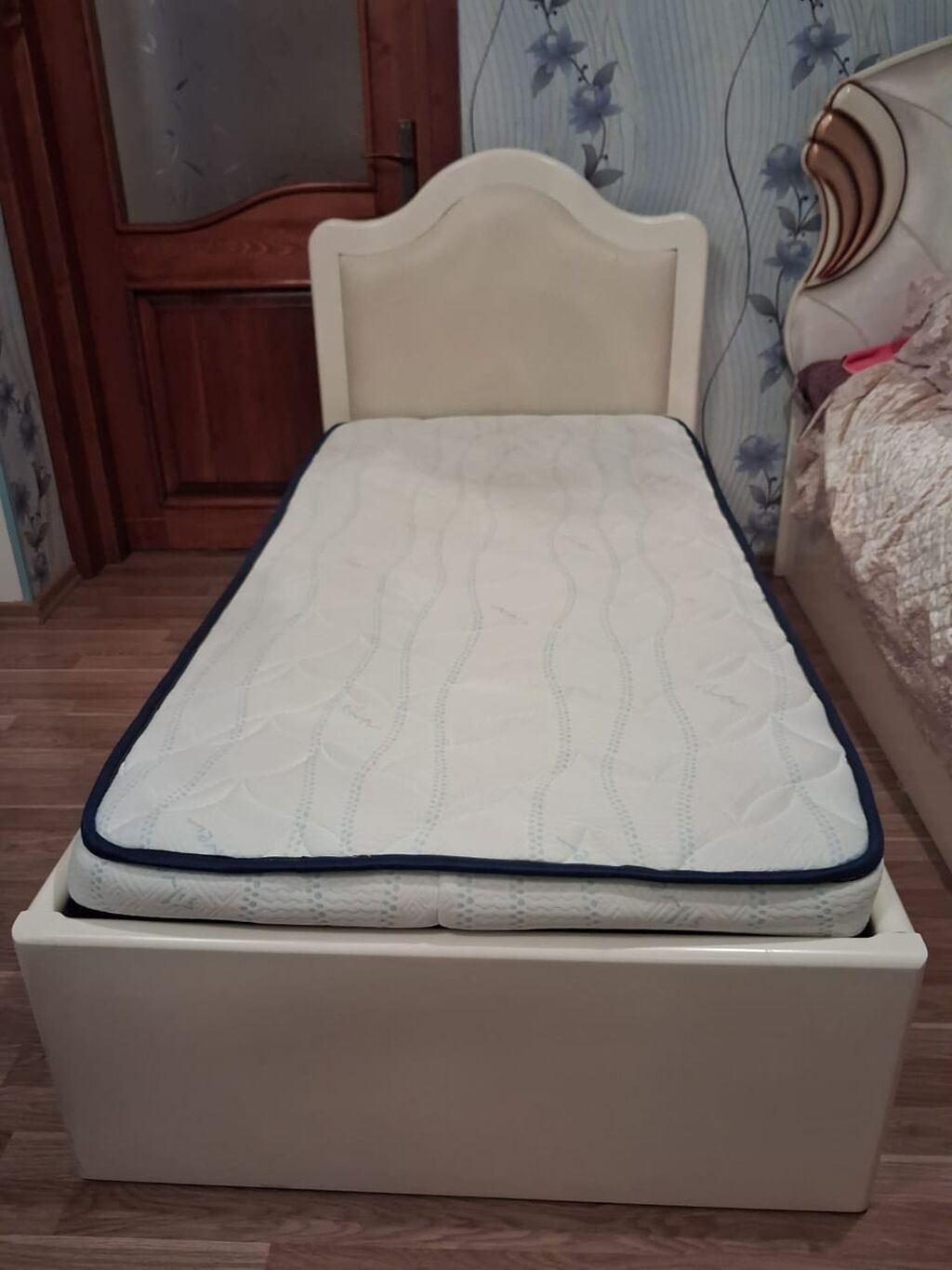 Uşag krovatı satılır əla vəziyyətdədir ortobedik matras ölçü 90-170 — Yataqlar, Bakı