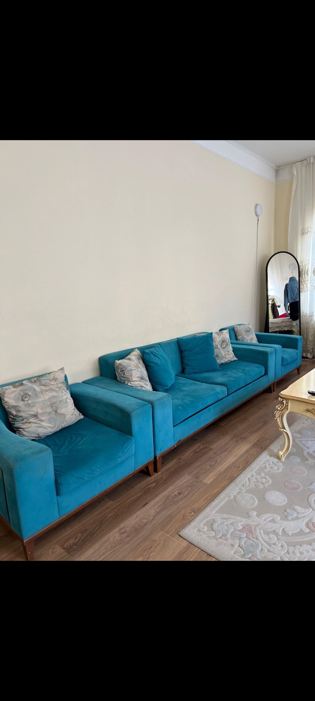 Divan kreslo satilir 200 azn Açılır baza var Ünvan Xətai r.3585 gx — Yumşaq mobilya dəstləri, Bakı