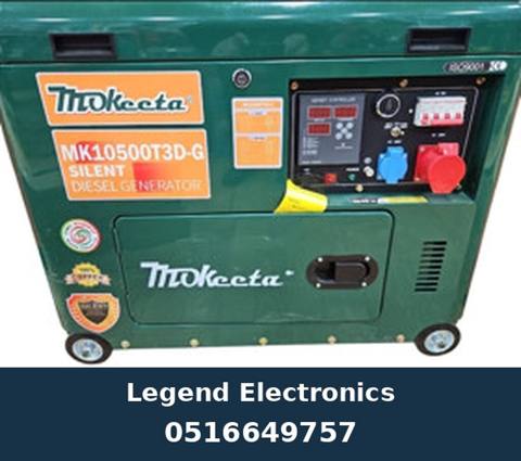 Elanın başlığı: Dizel generatoru Makeeta MK 10500T3D-G Elanın mətni — გენერატორები