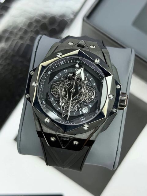 Yeni, Qol saatı, Hublot, rəng - Qara — Bakı