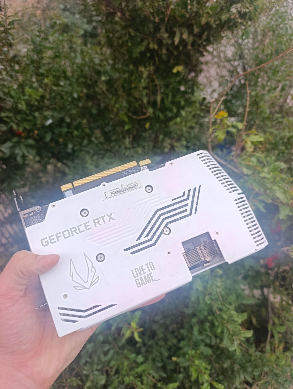 Nividia RTX 3070 Twin Edge OC White Edition Yaddaş həcmi: 8 GB — Qrafik kartlar, Xırdalan (7)