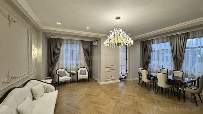 Satılır 3 otaqlı Mənzil Yeni tikili 150 m² Bakı, Nəsimi r., 28 May m — Bakı