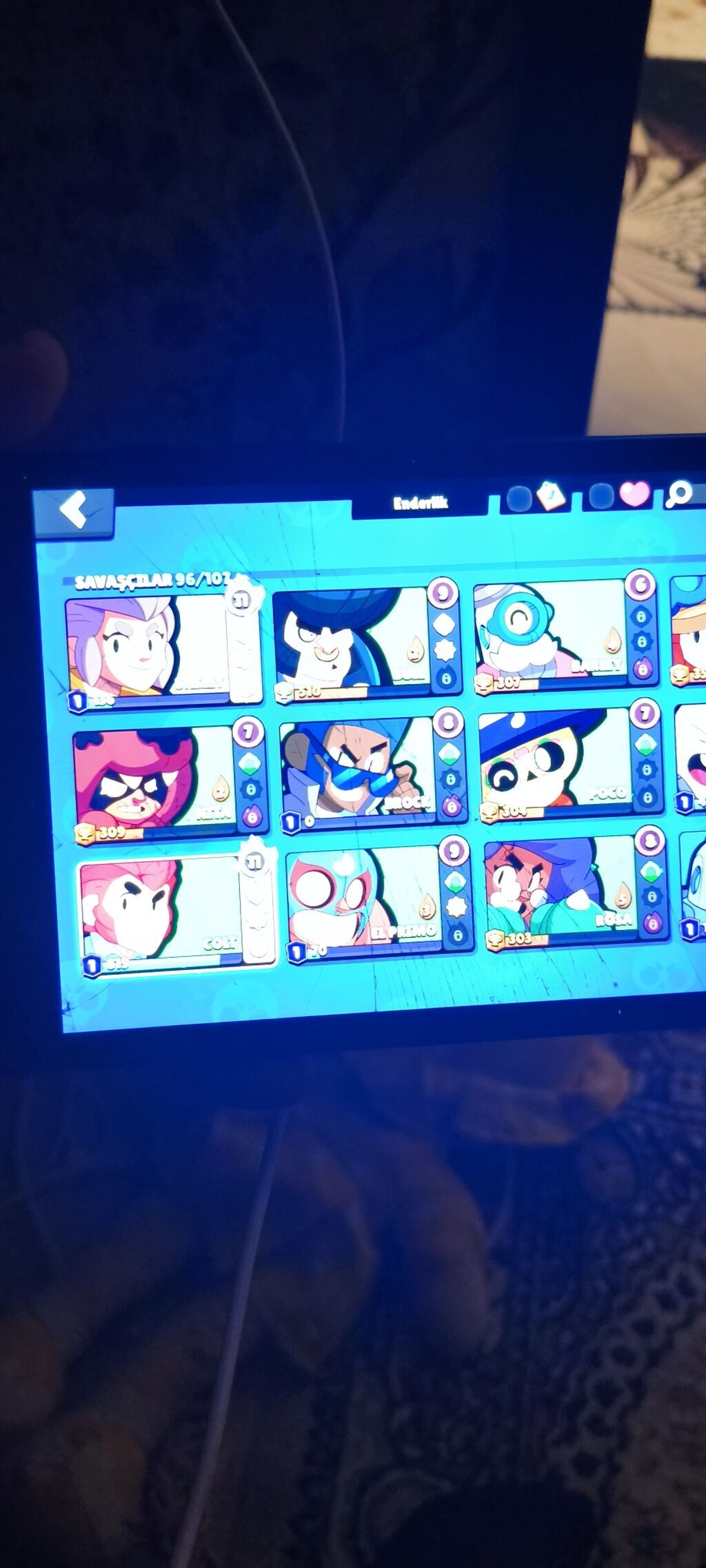 Brawl Stars oyunu üçün hesab - Kupa: təxminən 54 051 - Savaşçılar — Oyun dəstləri, Bakı (2)