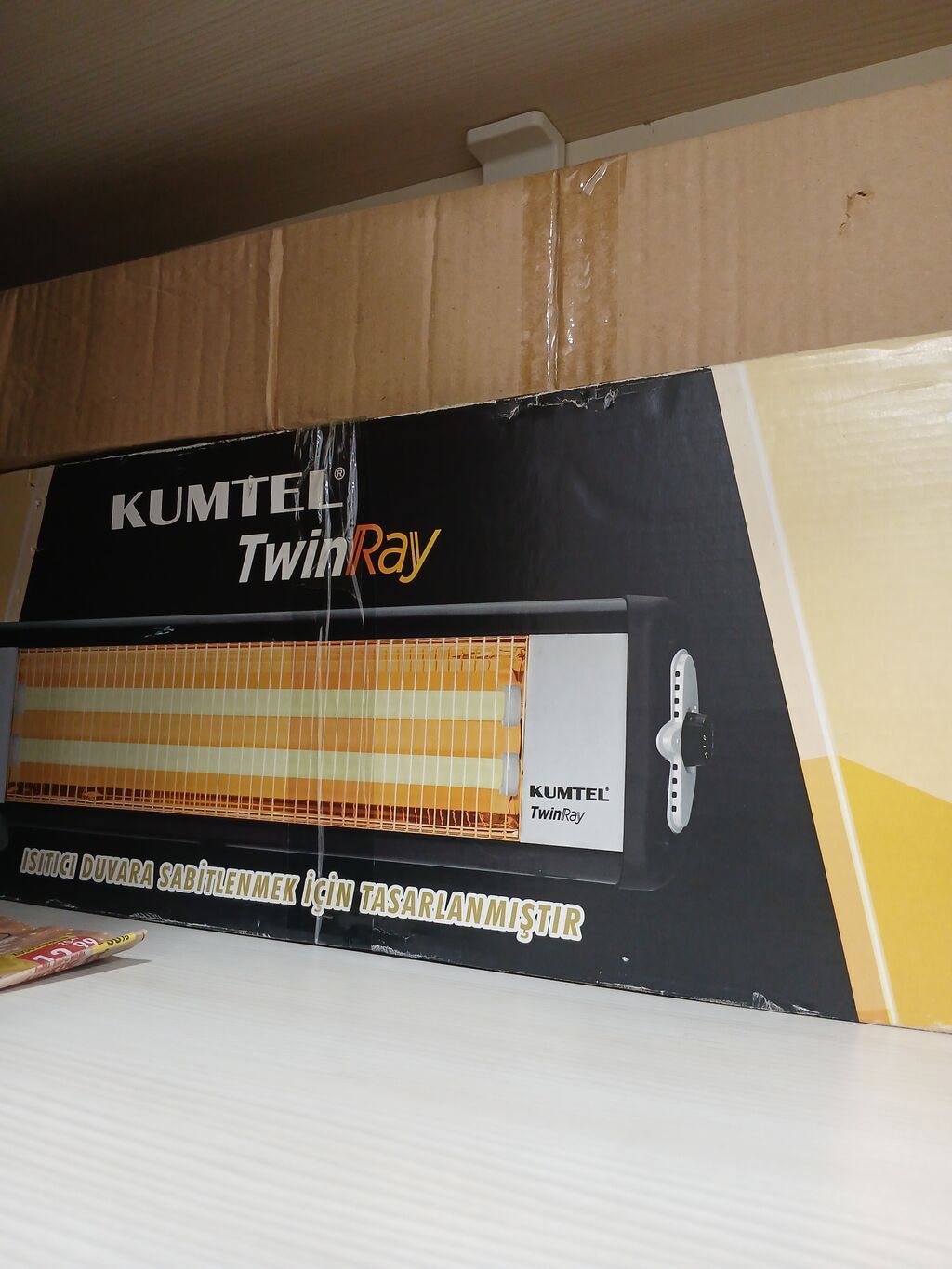 Kumtel TwinRay divara quraşdırılan qızdırıcı - Brend/model: Kumtel — Isıtıcılar və isı ventilatorları, Bakı