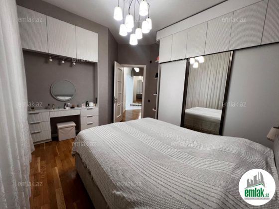 Satılır 2 otaqlı 85 m² yeni tikili Elmlər Akademiyası m — Mənzil (4)