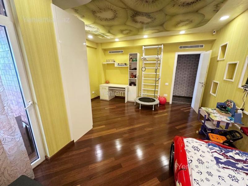 Kirayə 3 otaqlı Bina evi menzil (Yeni tikili), 153 m², Səbail rayonu — Mənzil, Bakı (8)