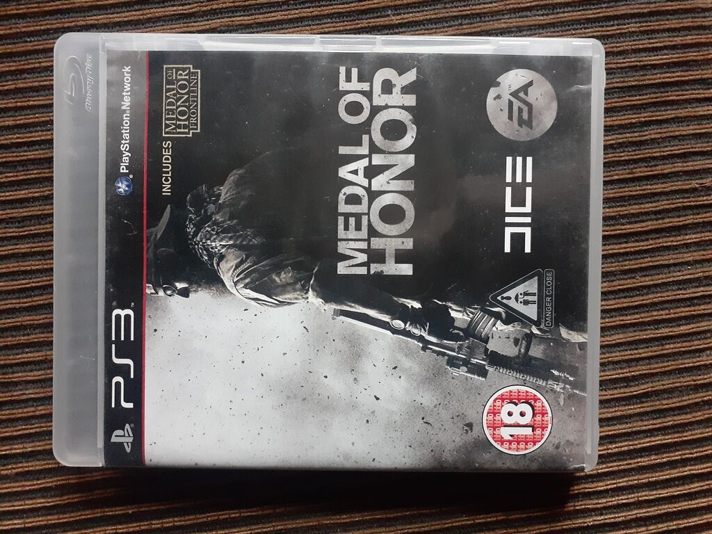 PS3 oyun diskləri – Ea/dıce 1) Medal of Honor (PS3) - Nəşriyyat: EA — Konsol oyunları, Qəbələ