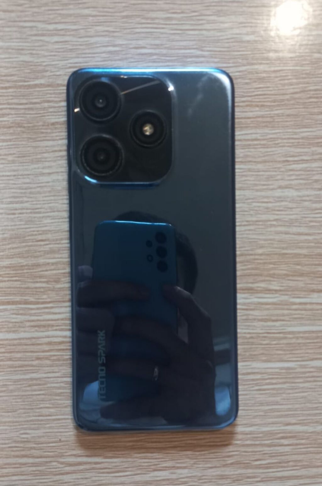 Tecno Spark, 128 GB, rəng - Göy, Barmaq izi — Tecno, Bakı (2)