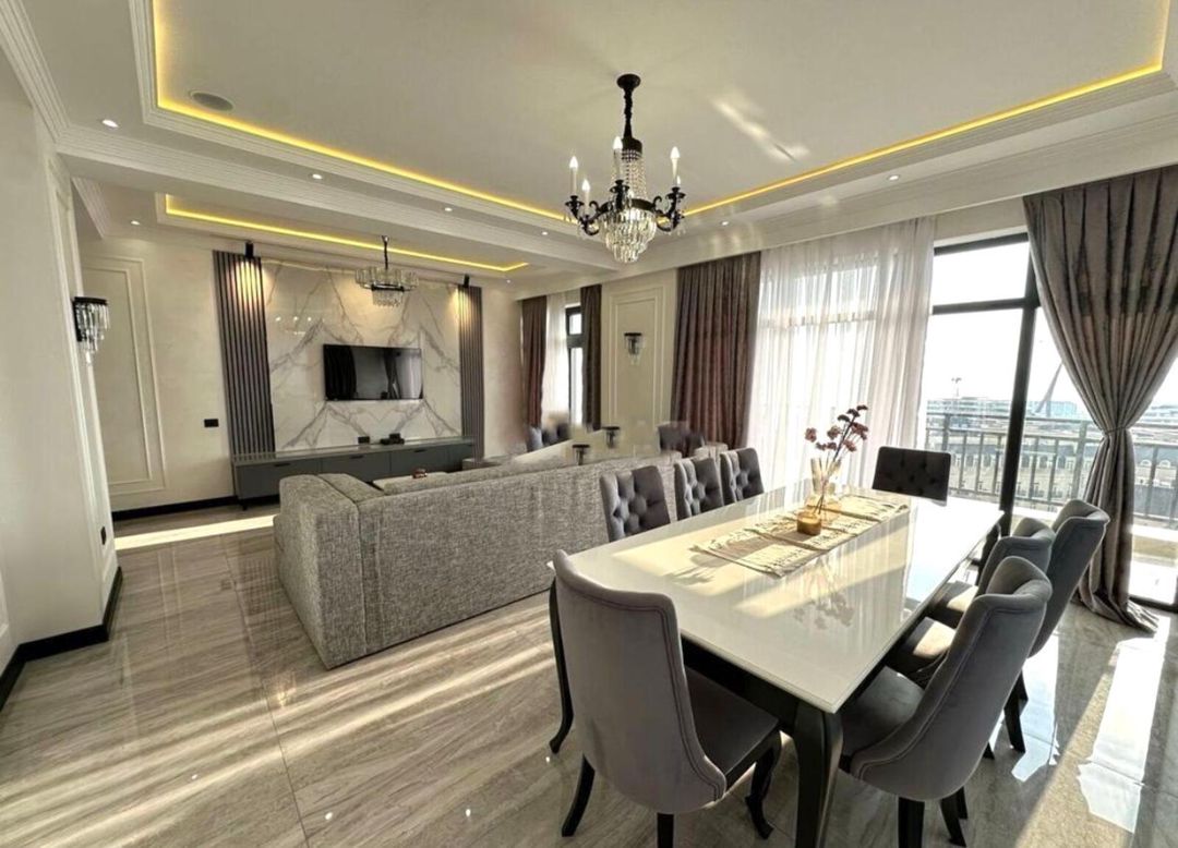 İcarəyə verilir 3 otaqlı yeni tikili 150 m² — Mənzil, Bakı (6)