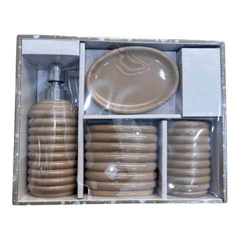 Hamam otağı dəsti g0028, keramika, rəngbərəng, 4 əd — Bakı