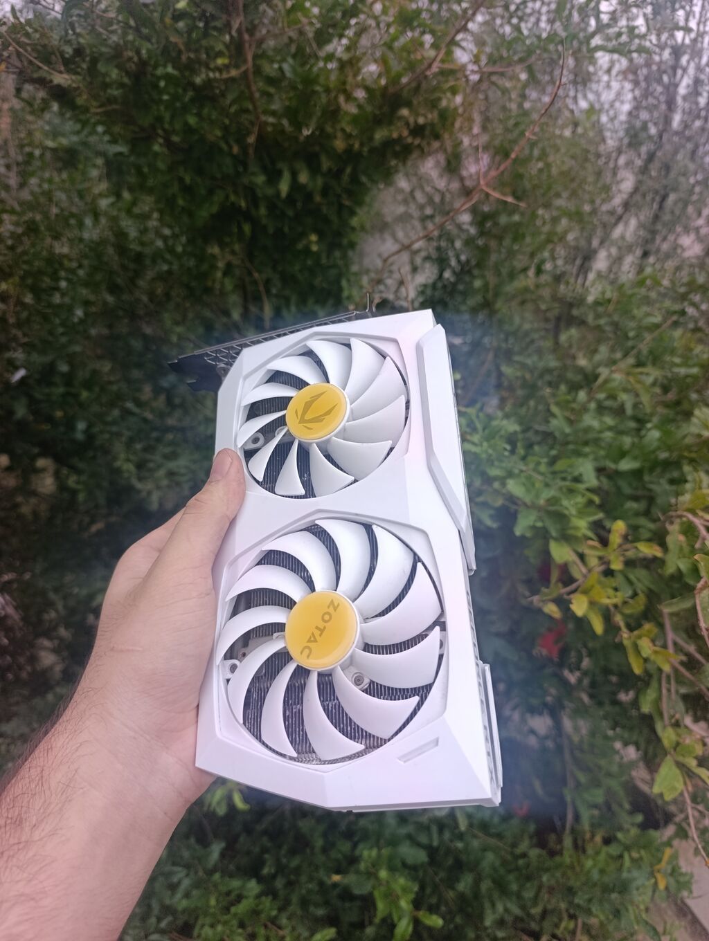 Nividia RTX 3070 Twin Edge OC White Edition Yaddaş həcmi: 8 GB — Qrafik kartlar, Xırdalan (6)