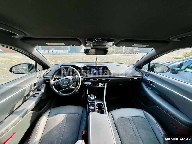 Hyundai Sonata, 2022 il — Minik avtomobili icarəsi, Bakı (3)