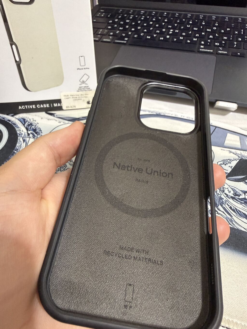 Iphone 16 pro case. Ispace dən 89azn ə alınıb, yenidir — Çexollər, Bakı (4)