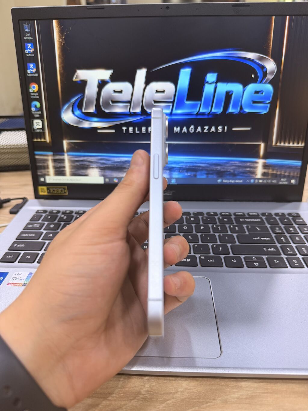 IPhone 15, 128 GB, Mavi, Zəmanət, Kredit, Simsiz şarj — Apple iPhone, Bakı (2)