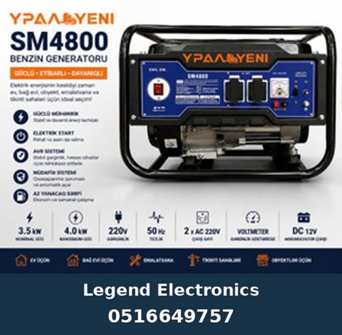 Elan başlığı: Benzin generatoru Ural SM4800 3.5 kVt 220 V Elan mətni — Bakı