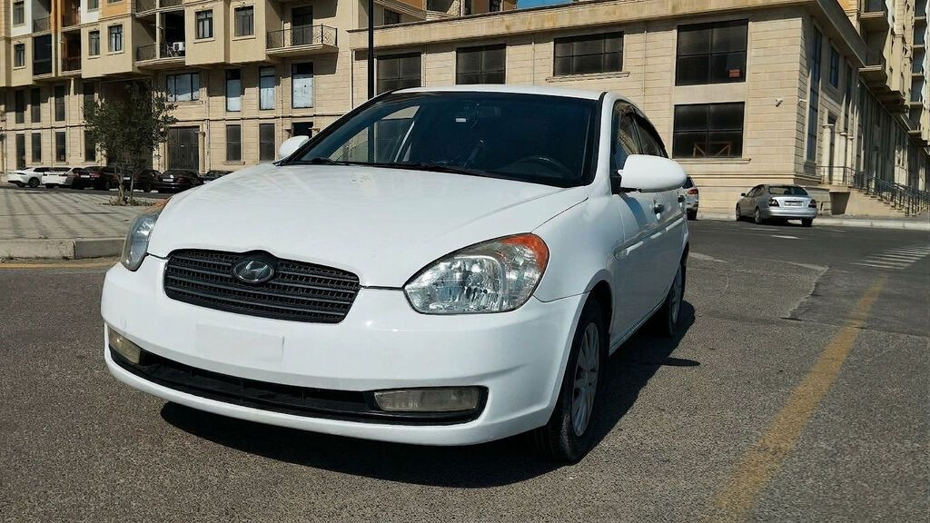 Hyundai Accent: 1.4 l 2007 il Sedan — Avtomobillər, Sumqayıt (3)